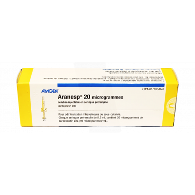 ARANESP 20 MCG ( DARBEPOETIN ALFA ) PREFILLED SYRINGE
